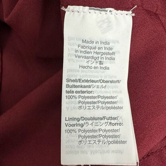 J. Crew Ruffle front top in clip dot size 0 - Picture 9 of 10